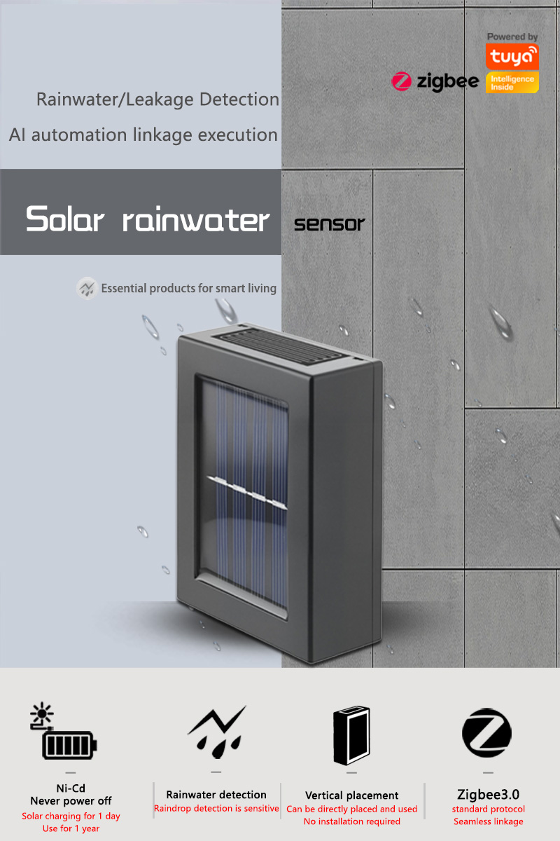 Solar rainwater sensor detail image 1